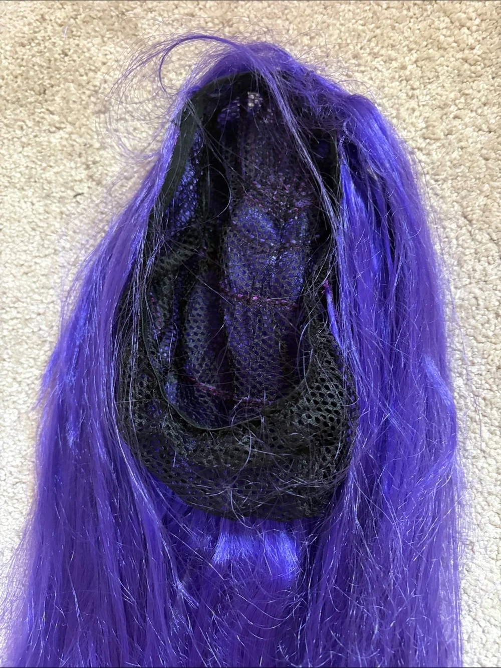 Vibrant Purple Clip-In Hair Extension – Bold Women’s Hair Accent
